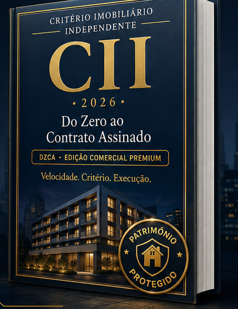 Capa do guia Do Zero ao Contrato Assinado — Método CII, Edição Comercial Premium